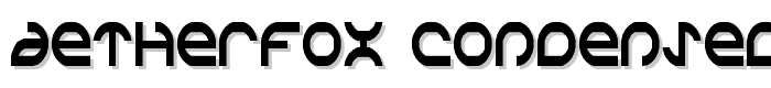 Aetherfox Condensed font